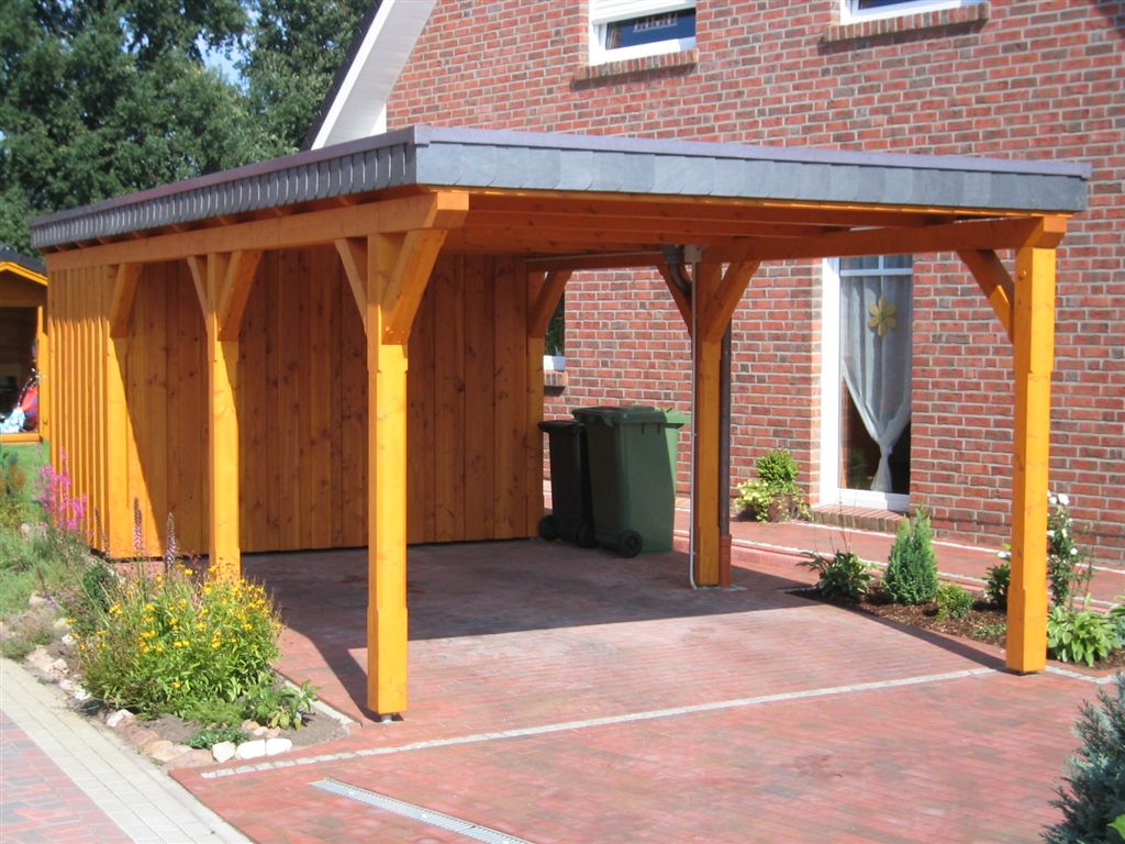 Holz Carport