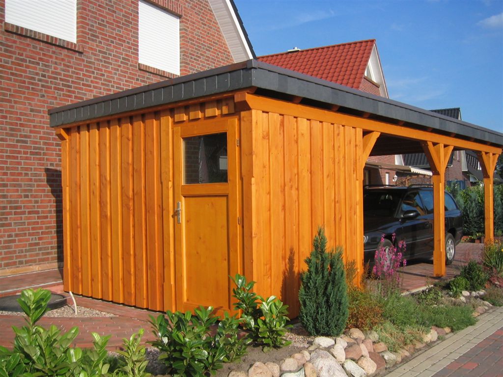 Holz Carport