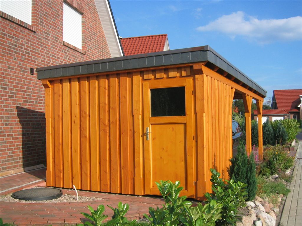 Holz Carport